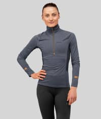 Aerial Wool Mix Half Zip Top 2.0