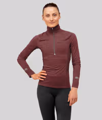 Aerial Wool Mix Half Zip Top 2.0