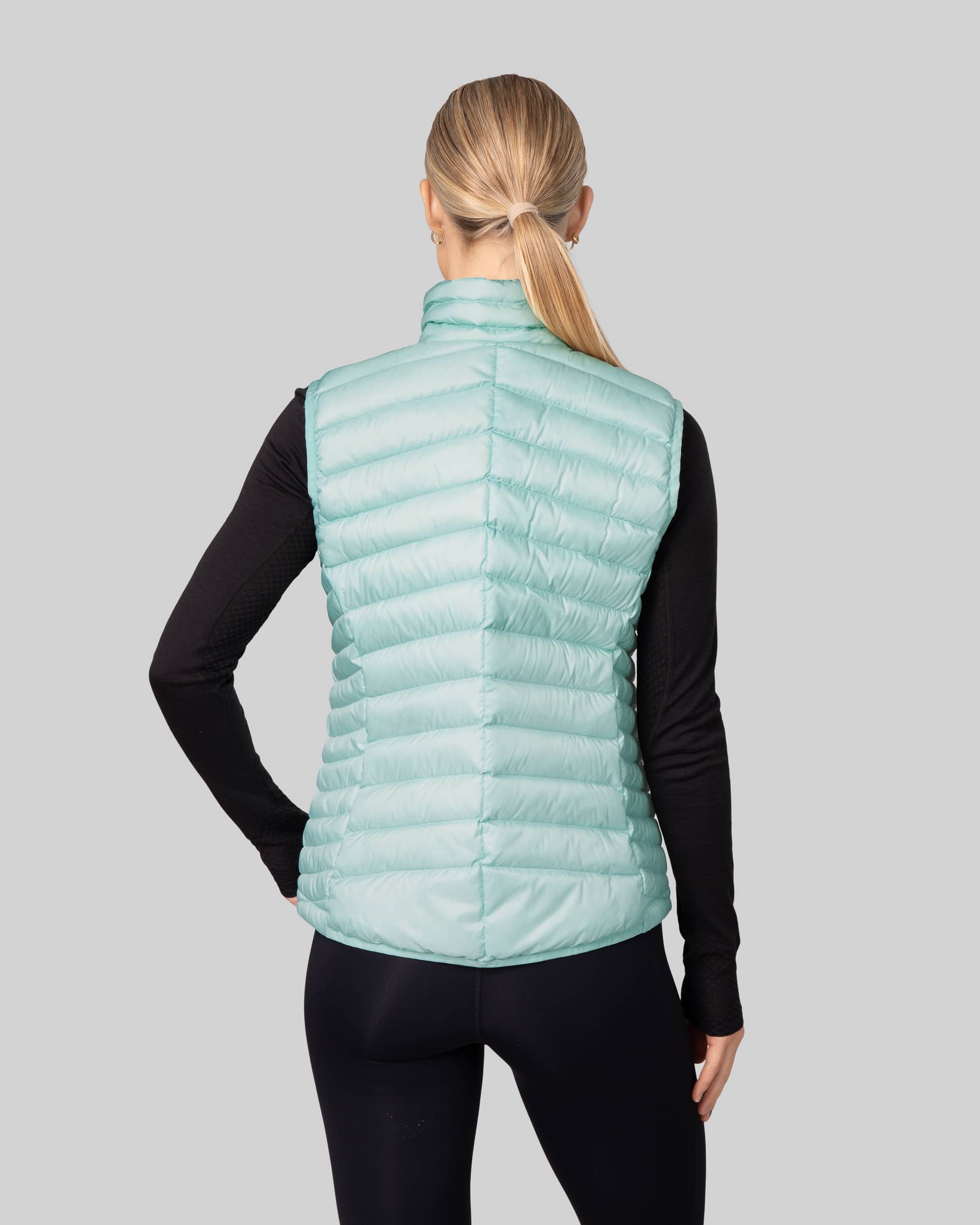Spirit Down Liner Vest - Light Mint