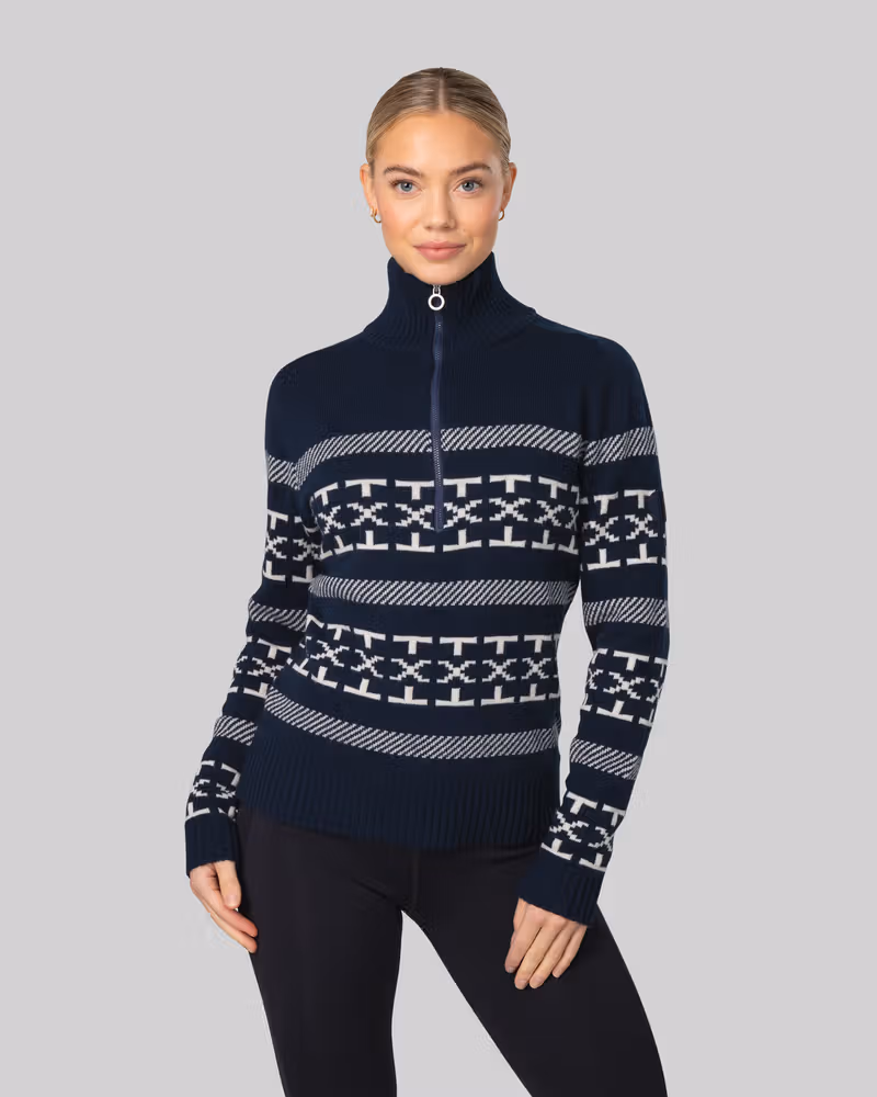 Dalsbygda Woolmix Halfzip Sweater